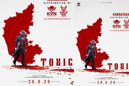 കർണാടകയിൽ എക്കാലത്തെയും വലിയ റിലീസിന് ഒരുങ്ങി ‘ടോക്സിക്: എ ഫെയറിടെയിൽ ഫോർ ഗ്രോൺ-അപ്‌സ്’
