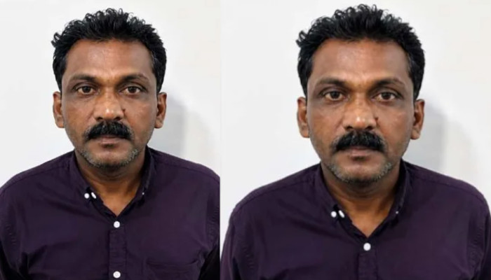 കുടുംബ വഴക്ക് അക്രമണത്തില്‍ കലാശിച്ചു, വെട്ടുകത്തികൊണ്ട് ഭാര്യയുടെ കൈപ്പത്തി വെട്ടി ഭര്‍ത്താവ്, ഒളിവില്‍ പോയ 54കാരന്‍ പൊലീസ് പിടിയില്‍