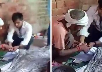 അച്ഛനേയും അമ്മയേയും മർദിച്ച് സ്വന്തം വീട്ടിൽ നിന്ന് ഇറക്കിവിട്ടു, പിന്നാലെ മകന് തന്റെ സ്വത്തിൽ അവകാശമില്ലെന്നു കാണിച്ച് പിതാവ് പത്രത്തിൽ പരസ്യം നൽകി!! സുഖമില്ലാതെ കിടന്ന പിതാവിനെ ചികിത്സിക്കാമെന്ന് വിശ്വസിച്ച് മരിച്ച 75കാരന്റെ വിരലടയാളം വെള്ളക്കടലാസിൽ മകൻ പതിപ്പിച്ചെന്ന് ആരോപണം; വൈറൽ വീഡിയോ വിവാദത്തിൽ