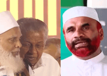 “ഉമർ ഫൈസി മുക്കം സിപിമ്മിന്റെ ചട്ടുകമായി പ്രവർത്തിക്കുകയാണ്; അദ്ദേഹത്തിന്റെ പ്രസ്താവന സമസ്തയ്ക്ക് കളങ്കമുണ്ടാക്കി; ഇത് സിപിഎം നടത്തുന്ന രാഷ്ട്രീയക്കളിയാണ്; കള്ളൻ കള്ളൻ എന്ന് വിളിച്ച് കള്ളനെ തേടുന്ന അവസ്ഥയാണ് കണ്ടുകൊണ്ടിരിക്കുന്നത്“- നാസർ ഫൈസി