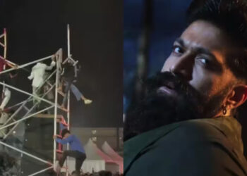 ടോക്സിക് പ്രീ-റിലീസ് പരിപാടിക്കിടെ ജനക്കൂട്ടത്തിനിടയിലേക്ക് സൗണ്ട് സിസ്റ്റം തകര്‍ന്നുവീണു, രണ്ട് പേര്‍ക്ക് പരിക്ക്, അപകടം യാഷിനെ കാണാനുള്ള തിക്കിനും തിരക്കിനുമിടയില്‍