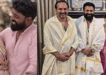 ’ലൂക്ക’യുടെ ഫ്രെയിമുകളിൽ തുടങ്ങിയ സൗഹൃദം ദാമ്പത്യത്തിലെത്തി; അഹാന കൃഷ്ണ-നിമിഷ് രവി വിവാഹ റിസപ്‌ഷനിൽ പങ്കെടുക്കാൻ ഋഷഭ് ഷെട്ടിയും ഭാര്യയും തിരുവനന്തപുരത്ത്