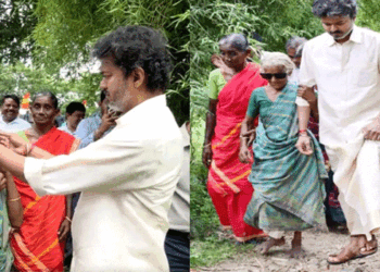 ’റൊമ്പ സന്തോഷം; കാണാനൊക്കെ മിടുക്കനാ, സിനിമേൽ കാണുന്നപോലെ തന്നെയാ’; ചെല്ലം ഈ ദിവസം ഒരിക്കലും മറക്കില്ല; വയോധികയ്ക്ക് സ്വന്തം സൺഗ്ലാസ് സമ്മാനിച്ച് തമിഴ്‌നാട് മുഖ്യമന്ത്രി വിജയ്; വില 40,000 രൂപയിലേറെ, ദൃശ്യങ്ങൾ വൈറൽ