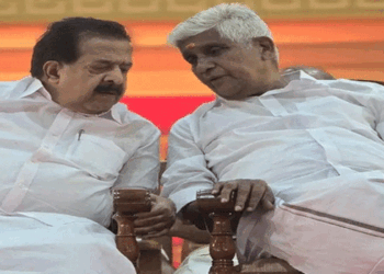 എൻഎസ്എസ് ജനറൽ സെക്രട്ടറി ജി. സുകുമാരൻ നായർക്ക് വാഹനാപകടത്തിൽ പരിക്ക്; രമേശ് ചെന്നിത്തല സന്ദർശിച്ചു; 20 മിനിറ്റോളം കൂടിക്കാഴ്ച