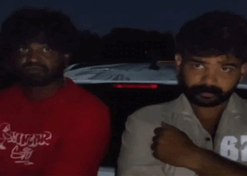 പൊലീസ് വണ്ടി ഇടിച്ചുതെറിപ്പിച്ച് രക്ഷപ്പെടാൻ ശ്രമം; പെട്രോൾ ടാങ്കിൽ ഒളിപ്പിച്ച 100 ഗ്രാം എംഡിഎംഎയുമായി രണ്ട് പേർ പിടിയിൽ
