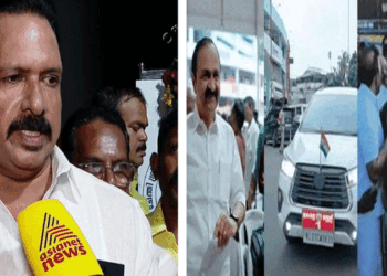 ‘വായിൽനിന്ന് അരുതാത്തത് പലതും വന്നു; നല്ല വിഷമമുണ്ട്, ക്ഷമ ചോദിക്കുന്നു; പിന്നെ  പാർട്ടിക്കാരനല്ല, ഗുണ്ടയാണ് എന്നൊക്കെ പറഞ്ഞപ്പോൾ നല്ല വിഷമം തോന്നി. പാർട്ടിക്ക് വേണ്ടി മാത്രമാണ് ഞാൻ കേസുകൾ ഉണ്ടാക്കിയിട്ടുള്ളത്’ ചേന്തി അനിൽ