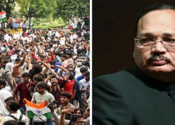 “ഒരു മജിസ്‌ട്രേറ്റിന് അത് ചെയ്യാൻ എങ്ങനെ ധൈര്യം വന്നു?” രാജ്യത്തെ ഒരു വിദ്യാർത്ഥിക്കെതിരെയും നിർബന്ധിത നടപടി സ്വീകരിക്കാൻ പാടില്ലെന്ന് ഉത്തരവിൽ വ്യക്തമാക്കിയതല്ലേ? പിന്നെ എങ്ങനെയാണ് മജിസ്ട്രേറ്റിന് നോട്ടീസ് നൽകാൻ കഴിഞ്ഞത്?… സിജെപി സമരത്തിൽ വിദ്യാർഥിക്ക് നോട്ടിസ് നൽകിയ എക്സിക്യൂട്ടീവ് മജിസ്ട്രേറ്റിനെ നിർത്തിപ്പൊരിച്ച് സുപ്രിം കോടതി, വിശദീകരണം തേടും