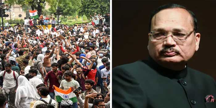 “ഒരു മജിസ്‌ട്രേറ്റിന് അത് ചെയ്യാൻ എങ്ങനെ ധൈര്യം വന്നു?” രാജ്യത്തെ ഒരു വിദ്യാർത്ഥിക്കെതിരെയും നിർബന്ധിത നടപടി സ്വീകരിക്കാൻ പാടില്ലെന്ന് ഉത്തരവിൽ വ്യക്തമാക്കിയതല്ലേ? പിന്നെ എങ്ങനെയാണ് മജിസ്ട്രേറ്റിന് നോട്ടീസ് നൽകാൻ കഴിഞ്ഞത്?… സിജെപി സമരത്തിൽ വിദ്യാർഥിക്ക് നോട്ടിസ് നൽകിയ എക്സിക്യൂട്ടീവ് മജിസ്ട്രേറ്റിനെ നിർത്തിപ്പൊരിച്ച് സുപ്രിം കോടതി, വിശദീകരണം തേടും