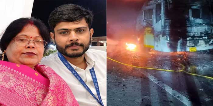 നടക്കാനാവില്ല, ചുറ്റും തീ ആളിപ്പടരുമ്പോളും അമ്മയുടെ കൈ വിടാതെ രക്ഷപ്പെടുത്താൻ ശ്രമിച്ച് മകൻ, കത്തിക്കരിഞ്ഞ ഇരുവരുടേയും മൃതദേഹങ്ങൾ തിരിച്ചറിഞ്ഞത് ഡിഎൻഎ പരിശോധനയിലൂടെ!! യമുന എക്സ്പ്രസ് വേയിൽ ബസിന് തീപിടിച്ച് 9 പേർക്ക് ദാരുണാന്ത്യം, അപകടത്തിനു മുൻപ് ബസിൽ കത്തുന്ന മണമെന്ന് യാത്രക്കാർ, ജീവനെടുത്തത് ഡ്രൈവറുടെ പിടിവാശി