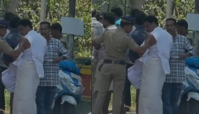 മന്ത്രി ഒ ജെ ജനീഷിനെ തടഞ്ഞുവച്ച് ബിജെപി പ്രവര്‍ത്തകര്‍, പിന്നാലെ യപവ മോര്‍ച്ച പ്രവര്‍ത്തകരുമായി ഏറ്റുമുട്ടല്‍, മുക്കംപാലമൂട് ബിജുവിനെ വഴിയിൽ തടഞ്ഞ് പ്രതികാരം വീട്ടി കോണ്‍ഗ്രസ്