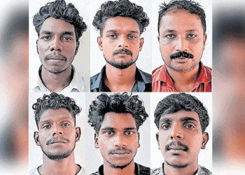 മണിമലയിൽ  യുവാവിനെ തലകീഴായി നിലത്തടിച്ച് കൊലപ്പെടുത്തി; തലയോട്ടി തകർന്ന് അസ്ഥി ഉള്ളിലേക്ക് കയറി; ‘അമ്മയെ ആക്രമിച്ചു’ എന്നാരോപിച്ച് ആക്രമണം, സിപിഎം പഞ്ചായത്ത് അംഗം ഉൾപ്പെടെ 6 പേർ അറസ്റ്റിൽ