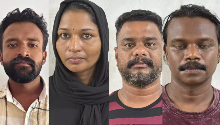 വിദ്യാർഥികൾക്കും യുവാക്കൾക്കും എംഡിഎംഎയും കഞ്ചാവും വിതരണം ചെയ്തു, അധ്യാപകന് ഉള്പ്പെടെ നാലുപേര് പിടിയില്