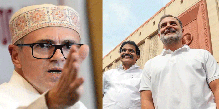 ‘ കോൺഗ്രസ് എന്താണ് ആഗ്രഹിക്കുന്നത്? ഇതിന്റെ പേരിൽ കശ്മീരികളെ ജയിലിലടയ്ക്കണമെന്നാണോ?’ ?’; വന്ദേമാതരം വിവാദത്തിൽ ഒമർ അബ്ദുള്ള