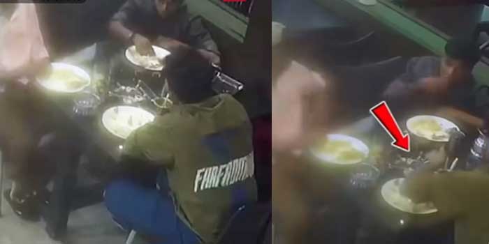 എല്ലാം നോക്കിക്കണ്ട് ചുമരിൽ ‘ഒറ്റക്കണ്ണൻ’… കിട്ടിയ ഭക്ഷണം മൂക്കുമുട്ടെ തട്ടി, ഏമ്പക്കവും വിട്ട ശേഷം പോക്കറ്റിൽ നിന്ന് വണ്ടിനെയെടുത്ത് നൈസായി പാത്രത്തിലിട്ടിട്ട് ബഹളം… ഭക്ഷ്യസുരക്ഷാ ഉദ്യോഗസ്ഥരെത്തി ഹോട്ടൽ അടച്ചുപൂട്ടി, രണ്ടു ലക്ഷം രൂപ നഷ്ടപരി​ഹാരം വേണമെന്ന് ആവശ്യം!! സിസിടിവി ദൃശ്യം അടക്കം പോലീസിൽ പരാതി നൽകി ഉടമ