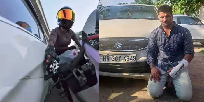 മൂത്രമൊഴിക്കണമെന്നു പറഞ്ഞ് പുറത്തിറങ്ങി, ഓടി രക്ഷപ്പെടാൻ ശ്രമിക്കുന്നതിനിടെ തട്ടിത്തടഞ്ഞു വീണ് പരുക്ക്, ബൈക്ക് യാത്രക്കാരിയെ കാറിടിച്ചു ഇടിച്ചുവീഴ്ത്തിയ കേസിലെ പ്രതി പ്രാഥമിക ചികിത്സയ്ക്ക് ശേഷം വീണ്ടും പോലീസ് കസ്റ്റഡിയിൽ