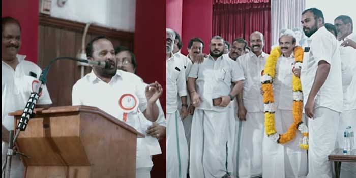 എന്തുകഴിവു കുറവാണ് ഉണ്ണിയാടനുള്ളത്? അദ്ദേഹത്തെക്കാൾ വളരെ താഴെയുള്ളവർ മന്ത്രിമാരായി, ചിലപ്പോൾ ഉണ്ണിയാടന്റെ അപ്പൻ മന്ത്രിയായിട്ടുണ്ടാകില്ല, ചെയർമാനായിട്ടുണ്ടാകില്ല, പക്ഷേ, ഗവ. ചീഫ്വിപ്പ് സ്ഥാനത്തേക്ക് മക്കളെയല്ല, ഉണ്ണിയാടനെയായിരുന്നു, പറയുന്നതുകൊണ്ട് ആർക്കും പരിഭവവും പരാതിയും തോന്നരുത്… പി.ജെ. ജോസഫിനെ കൊള്ളിച്ച് ടി എൻ പ്രതാപൻ