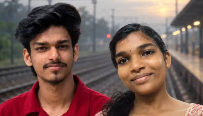 കാണാതായ 21കാരനും പത്താം ക്ലാസുകാരിയും ട്രെയിന് തട്ടി മരിച്ച നിലയില്, ഇരുവരും ബന്ധുക്കള്