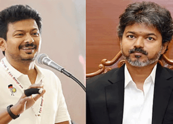 “ബീച്ച് കണ്ടാലേ അദ്ദേഹത്തിന് മൂഡ് വരൂ. ശ്ശേ… ആ മൂഡല്ല, ഇത് ജോലി ചെയ്യാനുള്ള മൂഡ്”; വിജയ്ക്കെതിരെ ഉദയനിധിയുടെ പരിഹാസ പരാമർശം വിവാദത്തിൽ;  ‘ഉദയനിധിയല്ല, അശ്ലീലനിധി’യെന്ന് ടിവികെ നേതാക്കളുടെ പ്രതികരണം