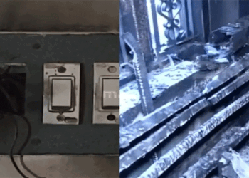 ഇടിമിന്നലിൽ നടുങ്ങി പെരുമ്പാവൂരും പാലക്കാടും; വീട് കത്തി, കുട്ടിക്ക് പൊള്ളൽ, മുറ്റത്ത് വൻഗർത്തം