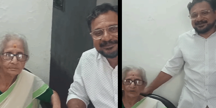 'മരണമെത്തുന്ന നേരത്ത് നീയെന്റ അരികിൽ ഇത്തിരി നേരമിരിക്കണേ... '; റഫീഖ് അഹമ്മദ് കാണാനെത്തിയപ്പോൾ കവിതയുടെ വരികൾ ഓർമയിൽനിന്ന് ചൊല്ലി ലീലാവതി ടീച്ചർ;  സമുദ്രവും പർവതവും കാണിച്ചുതരുന്നത് അവയുടെ വലിപ്പമല്ല, നമ്മുടെ നിസ്സാരതയാണെന്ന് ​ഗാനരചയിതാവ്