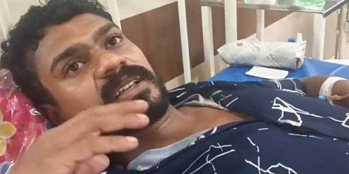 വൈദ്യുതി കമ്പി മോഷണം പോയെന്ന് കെഎസ്ഇബി, മഫ്തിയിലെത്തിയ പോലീസ് വീട്ടുകാരുടെ മുന്നിലിട്ടും സ്റ്റേഷനിൽ ചെന്നും ക്രൂരമായി മർദിച്ചു, തലയ്ക്ക് പിന്നിൽ അടക്കം പരുക്കേറ്റ ആദിവാസി യുവാവ് കോട്ടയം മെഡിക്കൽ കോളേജിൽ ചികിത്സയിൽ, ഈരാറ്റുപേട്ട പോലീസിനെതിരെ എസ്പിക്ക് പരാതി നൽകി കെഎസ്ഇബി കരാർ ജീവനക്കാരൻ