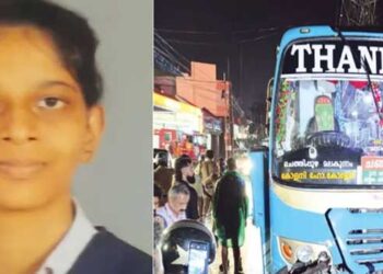 അമ്മ മരിച്ചതോടെ വലിയമ്മയ്ക്കൊപ്പം താമസം…18യെ സ്വകാര്യ ബസിന്റെ രൂപത്തിൽ മരണം കവർന്നു!! അമിതവേ​ഗത്തിലെത്തിയ ബസ് നടപ്പാതയിലേക്ക് ഇടിച്ചുകയറി, പരുക്കേറ്റ് ചികിത്സയിലായിരുന്ന പെൺകുട്ടി മരിച്ചു, നാലുപേർക്ക് ​ഗുരുതര പരുക്ക്, ബസ് വരുന്നത് കണ്ട് പലരും ഓടി മാറിയതിനാൽ ഒഴിവായത് വൻ ദുരന്തം,