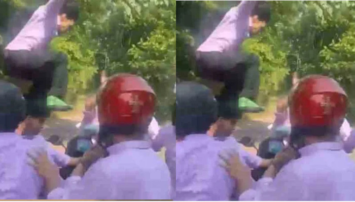 ഇന്‍സ്റ്റഗ്രാം പോസ്റ്റിനെ ചൊല്ലി തര്‍ക്കം, പിന്നാലെ കോളജ് വിദ്യാര്‍ത്ഥികള്‍ തമ്മില്‍ കൂട്ടത്തല്ല്, ലാത്തി വീശി ഓടിച്ച് പൊലീസ്, നിരവധി പേര്‍ക്ക് പരിക്ക്