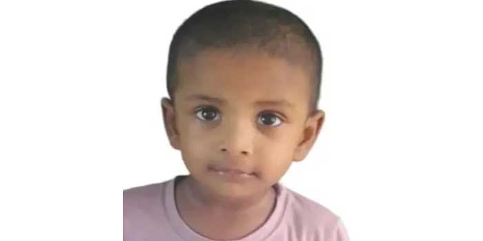 അവനെ ചോറൂട്ടിക്കൊണ്ട് മുറ്റത്തുകൂടി അമ്മയും അമ്മമ്മയും പിറകെയുണ്ടായിരുന്നു, ഒന്നു കണ്ണുതെറ്റിയപ്പോൾ കുഞ്ഞു വീണത് വീട്ടുമുറ്റത്തെ പൊക്കംകുറഞ്ഞ ആൾമറയുള്ള കിണറ്റിൽ, കുഞ്ഞിനെ പറമ്പിലൊക്കെ തിരിഞ്ഞെങ്കിലും കണ്ടെത്താനായില്ല, ഒടുവിൽ കിണറ്റിൽ കുഞ്ഞിന്റെ ചെരുപ്പുകണ്ട് എടുത്തുചാടി അമ്മമ്മ കൊച്ചുമകനെ വാരിയെടുത്തെങ്കിലും ജീവൻ രക്ഷിക്കാനായില്ല, രണ്ടുവയസുകാരന് ദാരുണാന്ത്യം