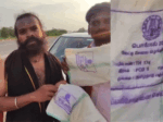 തമിഴ്നാട് സർക്കാർ പൊങ്കൽ സമ്മാനമായി റേഷൻ കട വഴി നൽകിയ മുണ്ടുകൾ പമ്പയിൽ ഇരുമുടിക്കെട്ടിനായി വിതരണം ചെയ്യുന്നെന്ന് തമിഴ് തീർത്ഥാടകർ; ഔദ്യോഗിക സീലും ‘2025’ എന്ന വർഷവും രേഖപ്പെടുത്തിയ മുണ്ടുകൾ! ഒരെണ്ണത്തിന്  ഈടാക്കുന്നത് 300 രൂപ!! വൻ അഴിമതിയെന്ന് ആരോപണം
