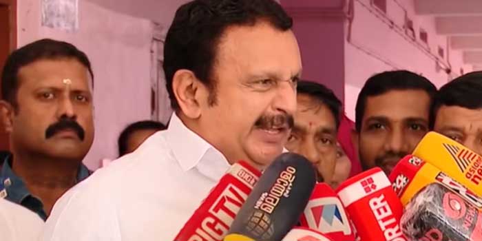 അദ്ദേഹം വെല്ലുവിളിച്ചോട്ടെ, അദ്ദേഹത്തിന്റെ സേവനം കൊണ്ടാണല്ലോ തൃശൂരിൽ മത്സരിച്ച എല്ലായിടത്തും മൂന്നാം സ്ഥാനത്തേക്ക് ബിജെപി പോയത്, രാഷ്ട്രീയക്കാരനായി കാണുന്നില്ല!! എയിംസിന് തൃശൂരിൽ സ്ഥലം എവിടെയാണ് എന്ന് കാണിച്ച് തരട്ടെ- കെ മുരളീധരൻ