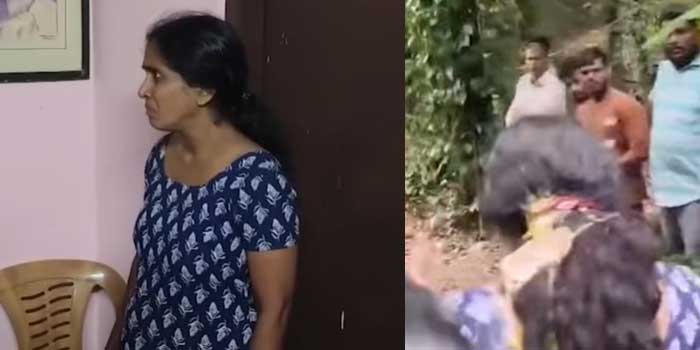 'നീ നോക്കിക്കോടി, അനുഭവിക്കുമെടി, എനിക്കെന്റെ കൂടപ്പിറപ്പിനെയാടി നഷ്ടമായത്'...  ശാപവാക്കുകളും പിന്നാലെ തെറിയഭിഷേകവും!! സ്വത്ത് എഴുതി നൽകിയില്ല- രാജു എഡ്വേഡിനെ കഴുത്തിൽ ബെൽറ്റ് മുറുക്കി കൊലപ്പെടുത്തിയ കേസിൽ തെളിവെടുപ്പിനെത്തിച്ച ലേഖ മേരിക്കു നേരെ ചീമുട്ടയേറ്, നാട്ടുകാർക്കു മുന്നിലൂടെ നടന്നു നീങ്ങിയത് പൊട്ടിക്കരഞ്ഞുകൊണ്ട്
