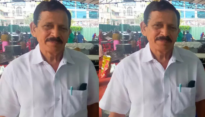 ഇത്രയും വൃത്തിക്കെട്ട രീതിയിൽ പ്രവർത്തിക്കണമെങ്കിൽ എത്രത്തോളം മനോവൈകൃതമുള്ളയാളായിരിക്കും അയാള്‍, നാലു മണിക്കൂറുകളോളം തിളച്ച സാമ്പാറിൽനിന്ന് എങ്ങനെ ജീവനുള്ള പുഴുവിനെ കിട്ടും?? ഇപ്പോള്‍ പുഴുവിട്ടയാള്‍ പിന്നീട് മറ്റെന്തെങ്കിലും ചെയ്യില്ലെന്ന് എന്താണ് ഉറപ്പ്?? - പഴയിടം മോഹനന്‍ നമ്പൂതിരി.