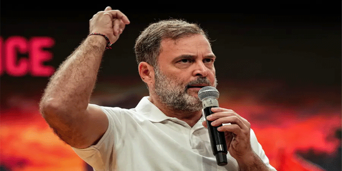 ‘ഇത് താണ്ഡവമാണ്; ആസൂത്രണമൊന്നുമില്ല, ആർക്കും പങ്കുചേരാം; ഭരണഘടനയെ സംരക്ഷിക്കണം എന്ന് ആഗ്രഹിക്കുന്ന ബിജെപിക്കാർ ഉൾപ്പെടെ ആർക്കും ഇതിന്റെ ഭാഗമാകാം’: രാഹുൽ ഗാന്ധി