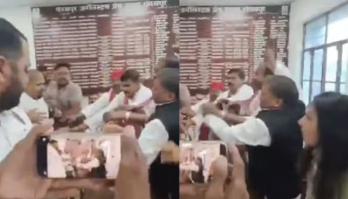 വാര്ത്താസമ്മേളനത്തിനിടെ ഇരിപ്പിടത്തെച്ചൊല്ലി തര്ക്കം, പിന്നാലെ കയ്യാങ്കളിയും അസഭ്യവര്ഷവും, സമാജ്വാദി പാർട്ടി ജില്ലാ അധ്യക്ഷന് മര്ദനം