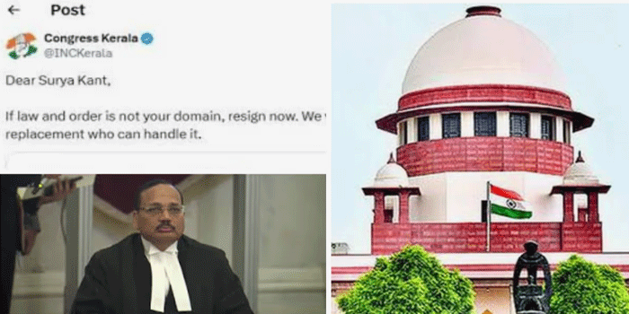 കൈയ്യീന്ന് പോയി, ആവേശക്കൂടുതലുകൊണ്ട് ഒന്നും ആലോചിക്കാതെയുള്ള എടുത്തുചാട്ടം; കെ.പി.സി.സി പെട്ടു! ചീഫ് ജസ്റ്റിസിനെതിരായ വിവാദ പോസ്റ്റ്, കെപിസിസിക്കെതിരെ കോടതിയലക്ഷ്യ നടപടിക്ക് അനുമതി തേടി അഭിഭാഷക
