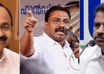 ‘അതിവേഗതയിൽ ശരിയായ ദിശയിൽ പറക്കുന്ന വിമാനത്തിലെ മെയിൻ പൈലറ്റിനെ സഹപൈലറ്റ് കൂടെയിരുന്ന് കുത്തി വിമാനം തകർക്കാൻ ശ്രമിച്ചത് പോലെ ‘;  അടൂർ പ്രകാശിനെ കൊള്ളിച്ച്  ബിആർഎം ഷരീഫ്