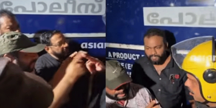 ‘ഇവിടെ ഒരു കൊലപാതകം നടക്കും; എസ്ഐയും എസ്എച്ച്ഒയും തിരികെ വീട്ടിലെത്തി കുട്ടികളെ താലോലിക്കില്ല ’; പൊലീസ് ഉദ്യോഗസ്ഥർക്കെതിരായ വധഭീഷണി പരാമർശം, വി. ജോയിക്കും കടകംപള്ളി സുരേന്ദ്രനുമെതിരെ  ജാമ്യമില്ലാ കേസ്