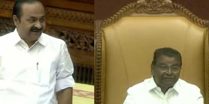 കീഴ്വഴക്കങ്ങൾ മാറാനുള്ളത്!! ഇക്കുറി നിയമസഭാ ചർച്ചയിൽ ചോദ്യകർത്താവായി സ്പീക്കറും....വേമ്പനാട്ടുകായലിലേക്ക് അഞ്ച് നദികളാണ് എത്തുന്നത്, അത്രയും വെള്ളം ഉൾക്കൊള്ളാൻ കായലിനു കഴിയുന്നില്ല, പലയിടത്തും ഒഴുക്ക് തടസപ്പെട്ടു... വകുപ്പു മന്ത്രിമാരുമായി ആലോചിച്ച് സമഗ്രമായ പദ്ധതിയുണ്ടാക്കി ഈ പ്രദേശത്തെ രക്ഷിക്കാനുള്ള നടപടി എടുക്കുമോ?... മറുപടിയുമായി മുഖ്യമന്ത്രി